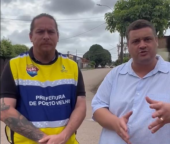 Thiago Tezzari garante limpeza de bueiros após demanda de moradores da zona leste