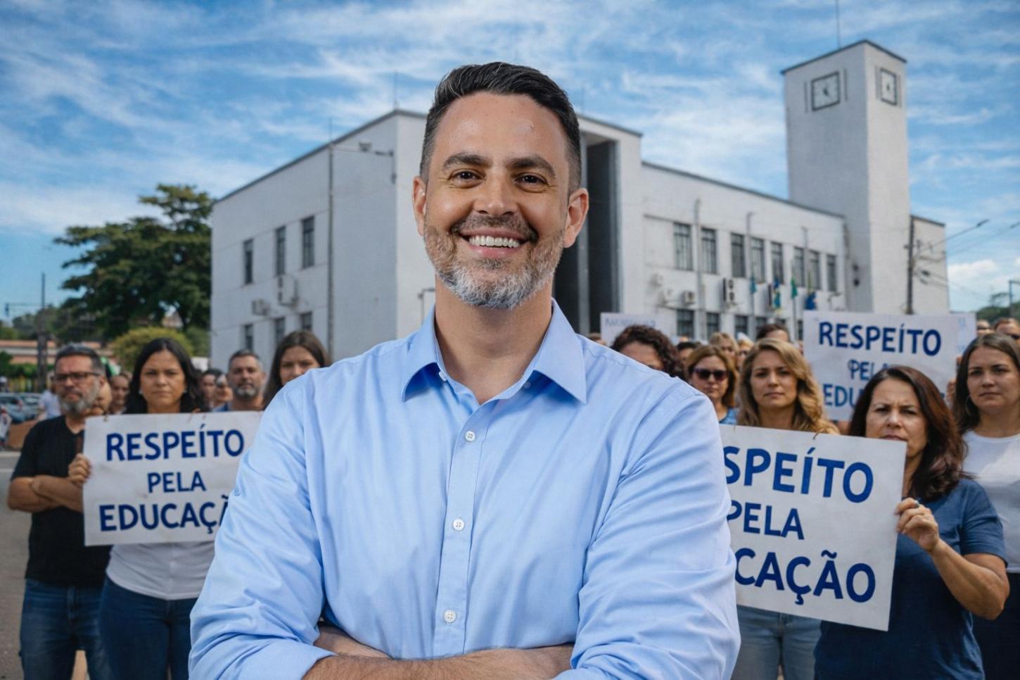 Léo Moraes entra o ano com o pé esquerdo e enfrentará a primeira manifestação de 2026 dos professores da rede municipal de Porto Velho
