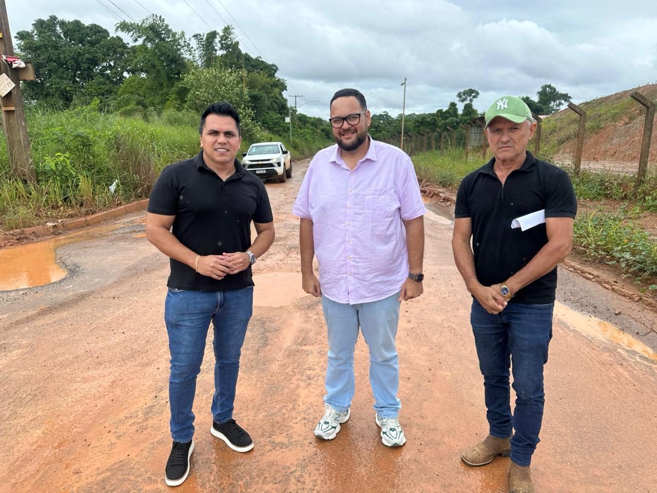 Vereador Edimilson Dourado acompanha demandas de infraestrutura e saúde na Colônia Viçosa