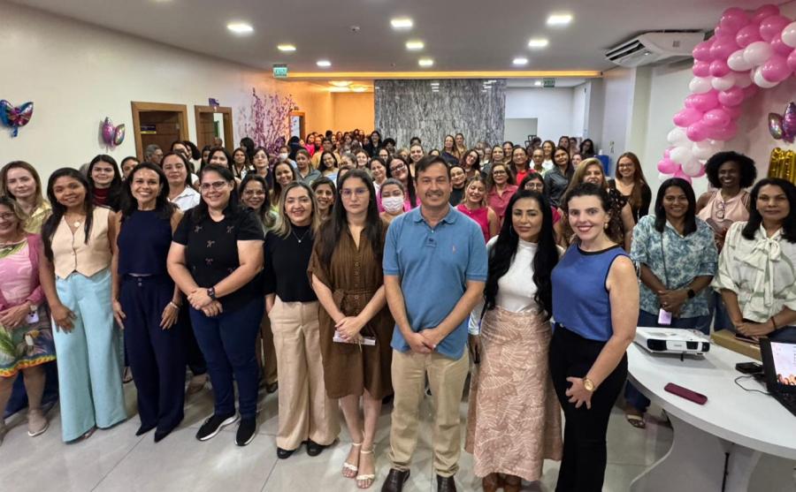 SEMUSA realiza evento em homenagem ao Dia Internacional da Mulher e reforça valorização das servidoras em Porto Velho