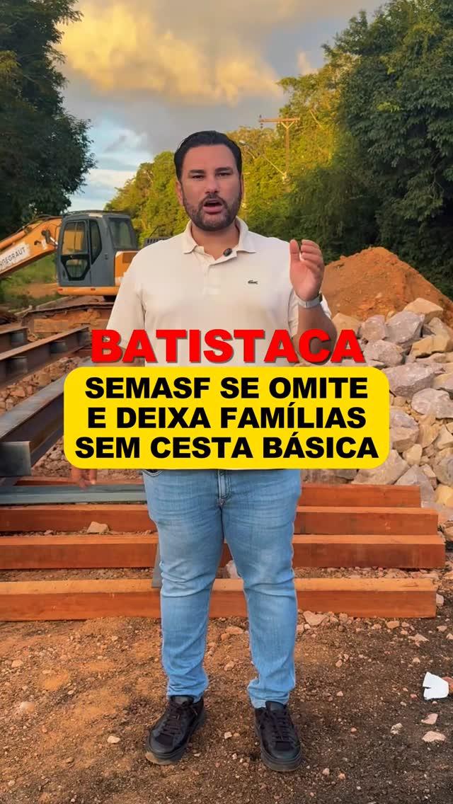 Vereador Marcos Combate denuncia abandono social e reparo precário em ponte na Batistaca