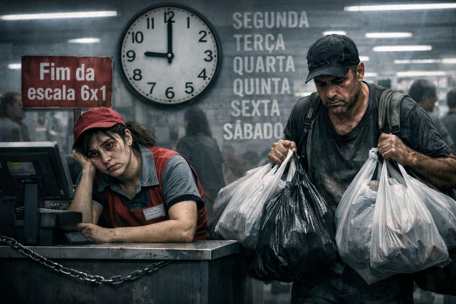 Cansaço extremo, escala desumana e dias que se repetem: a rotina de quem vive sem tempo para a família e o próprio descanso