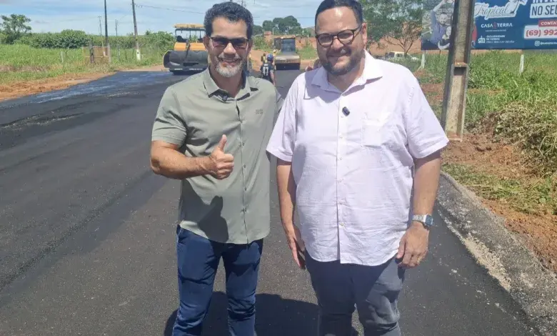 Nilton Souza viabiliza asfaltamento do Ramal Brasil e garante avanço na mobilidade da zona sul de Porto Velho