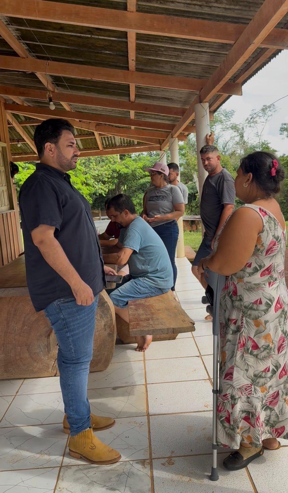 Vereador Marcos Combate denuncia abandono do Poder Municipal sobre os distritos de Ponta do Abunã