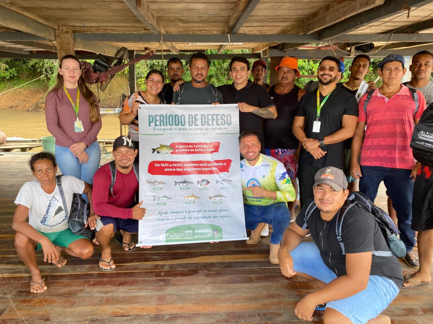 Governo de Rondônia realiza ação de conscientização ambiental para pescadores do Rio Madeira no dia 7 de maio, a pedido de Daniel Pitbull