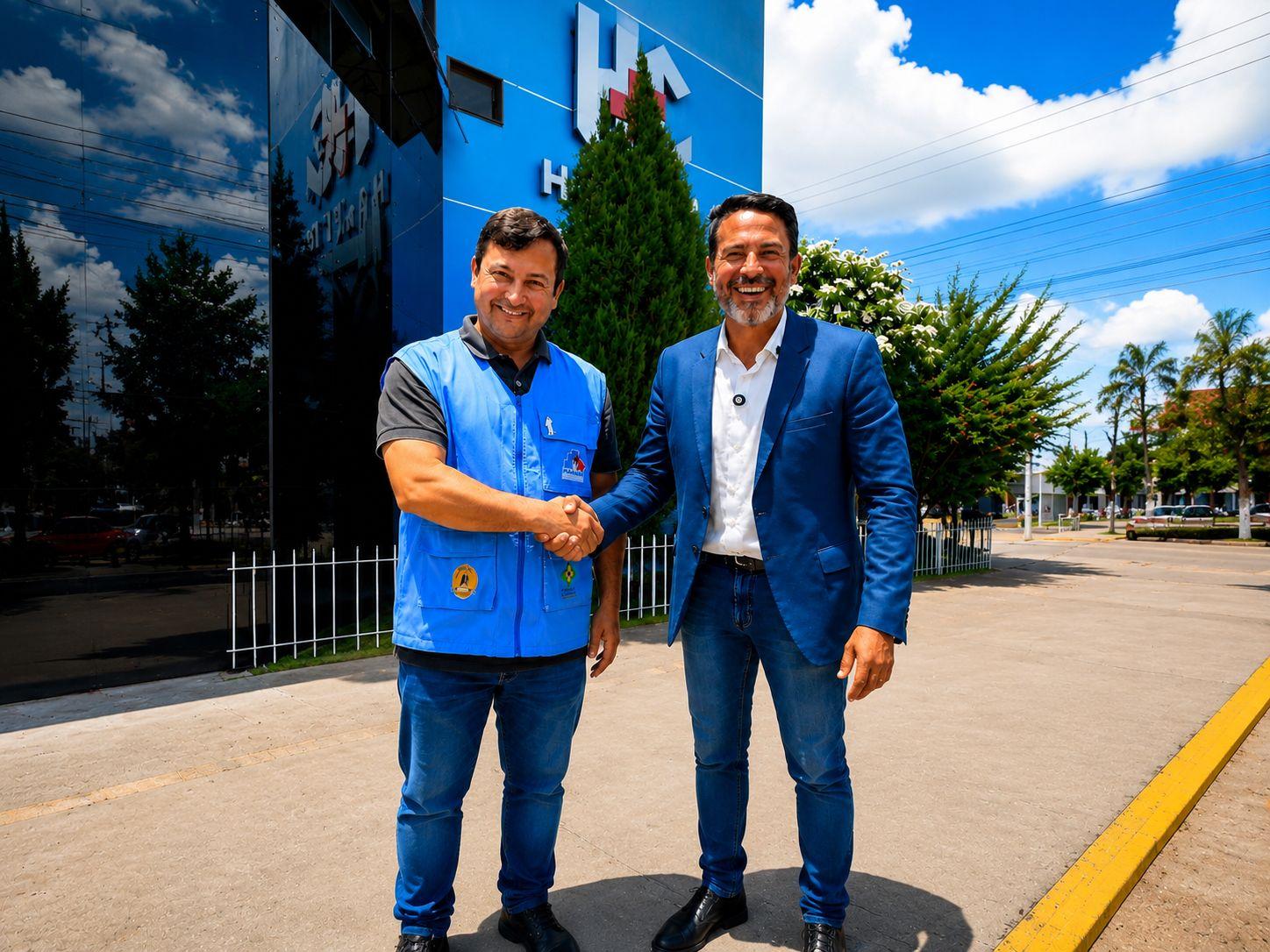 Léo Moraes e Jaime Gazola entram para a história com a conquista do primeiro Hospital Municipal Universitário totalmente pago de Porto Velho, após mais de 100 anos de espera