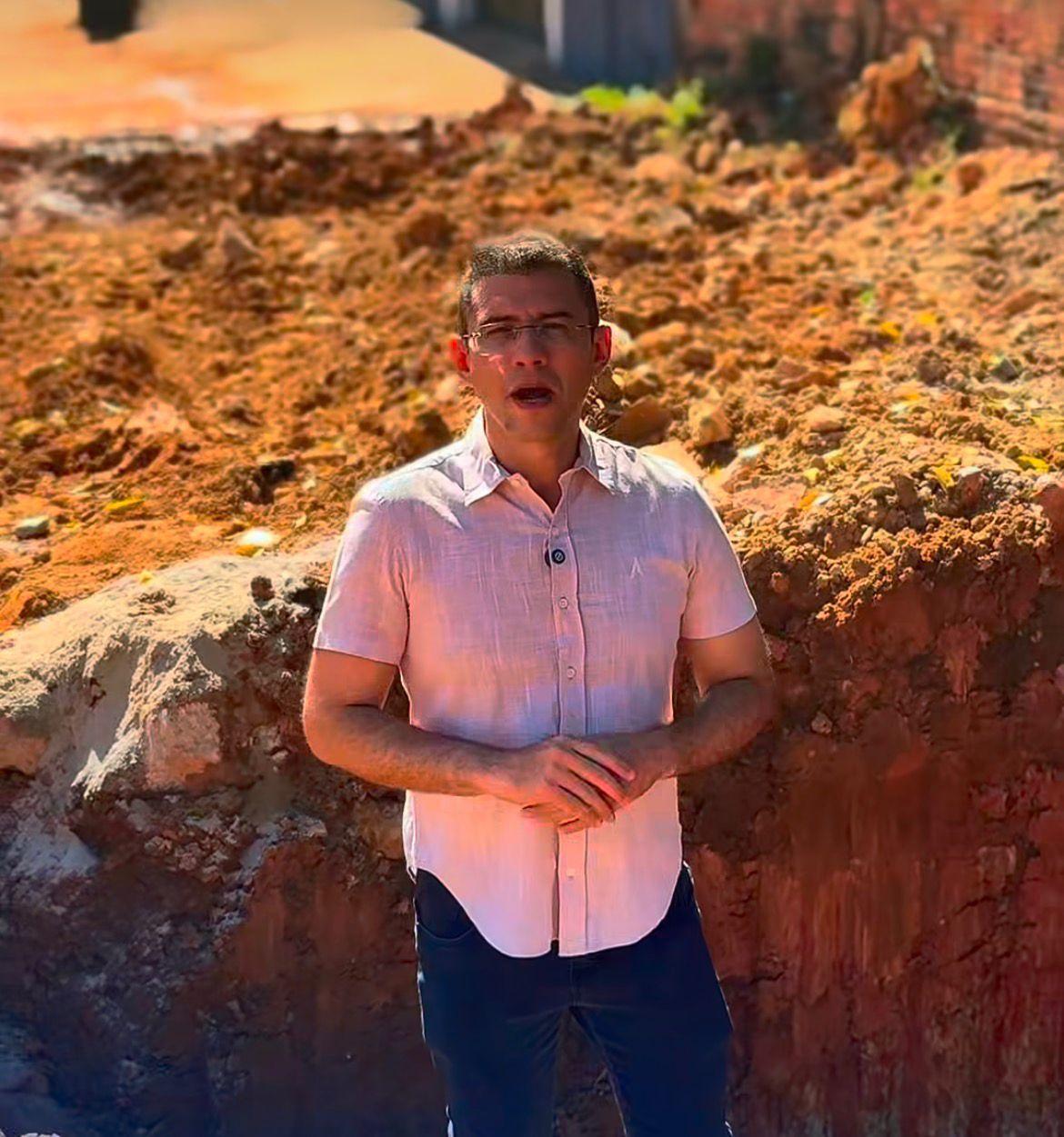 Obra de drenagem avança no Cidade Nova após fiscalização e cobrança de vereador em Porto Velho