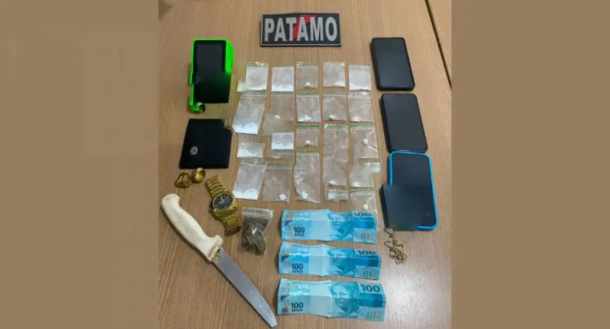 Dupla é presa por tráfico de drogas em RO