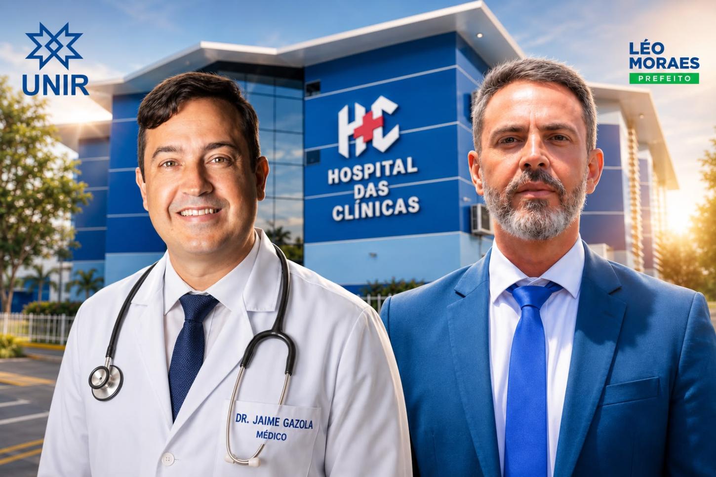 Prefeitura entregará Hospital Municipal à Unir e consolida parceria histórica para a saúde de Porto Velho
