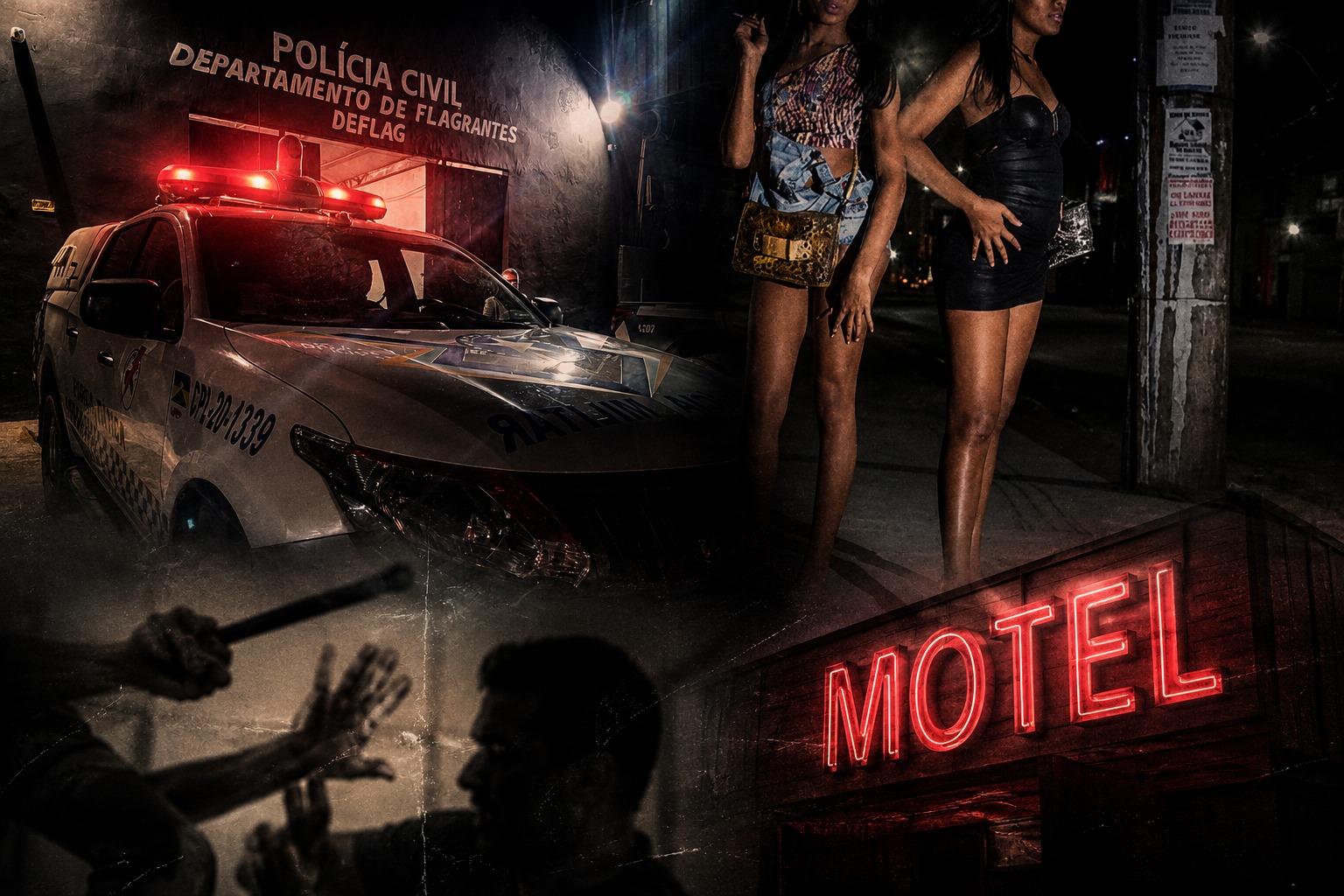 ROLO E CONFUSÃO – Jovem marca programa com mulher e chegam duas travestis; Caso acabou na delegacia