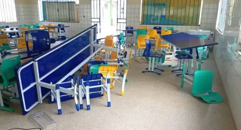  Homem é preso após invadir e depredar escola em RO 