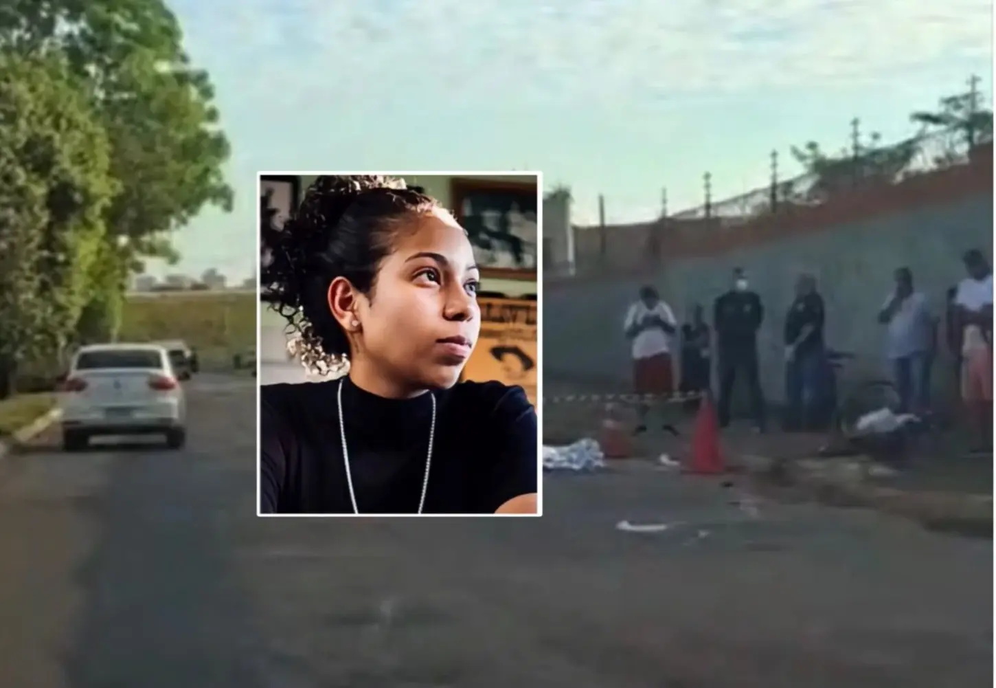 Jovem cabeleireira morre após violenta colisão entre moto e bicicleta