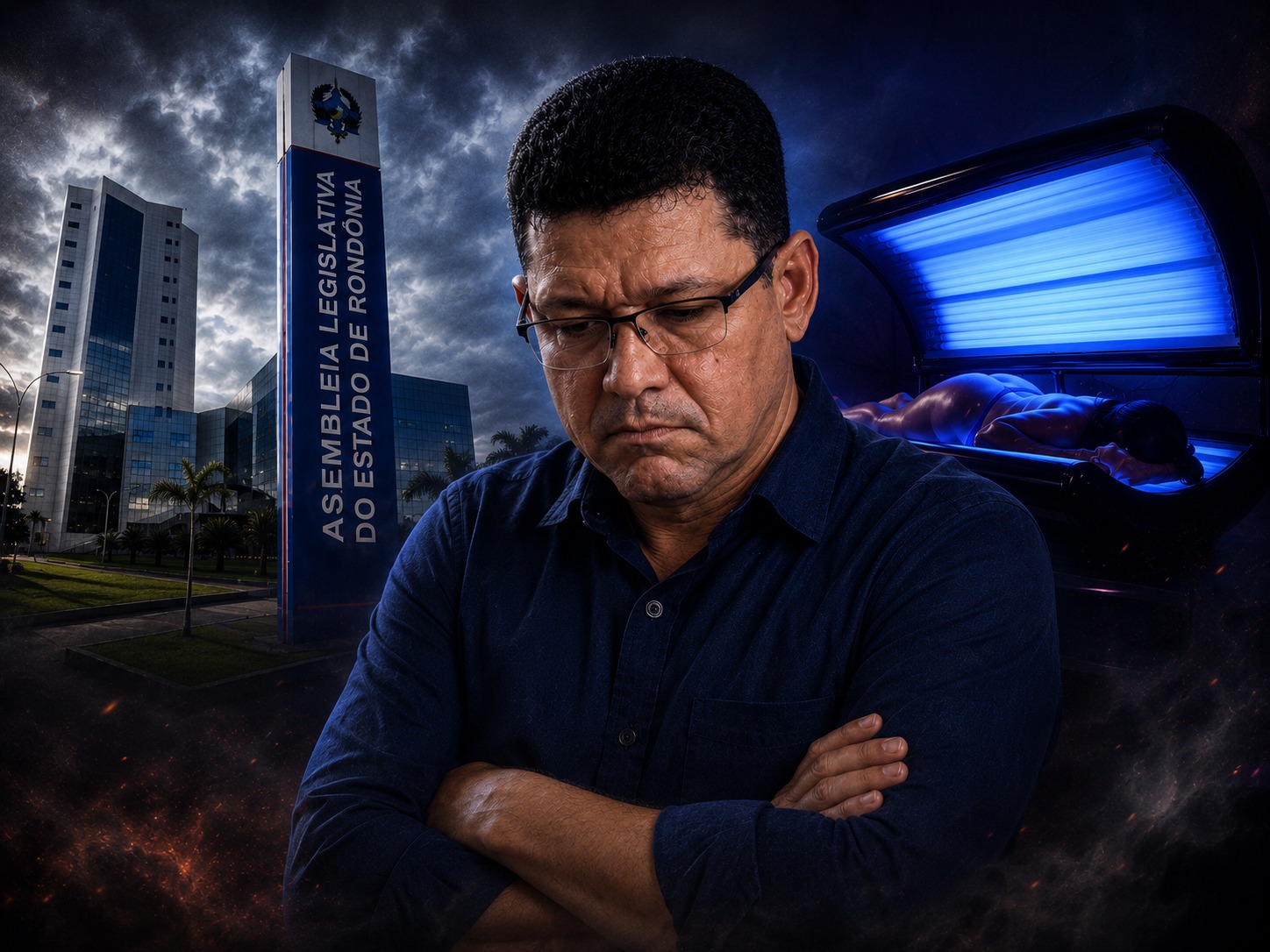 QUEDA DE BRAÇO – ALE/RO derrota veto de Marcos Rocha e mantém projeto do bronzeamento artificial