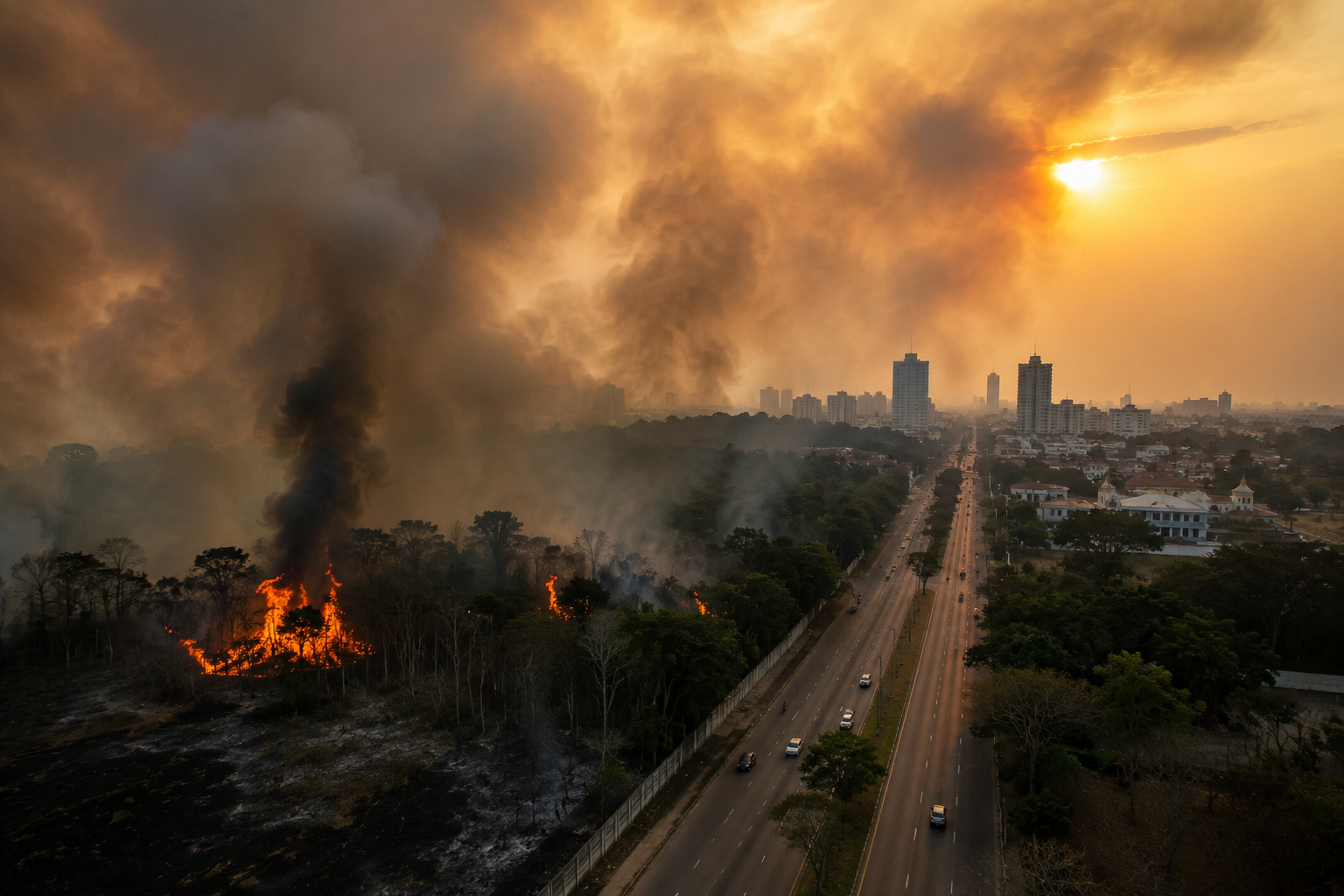 Rondônia entra em alerta: estiagem pode agravar queimadas, fumaça e crise na saúde pública