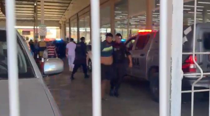  Vídeo mostra momento da prisão de três suspeitos no Supermercado IG em Porto Velho 
