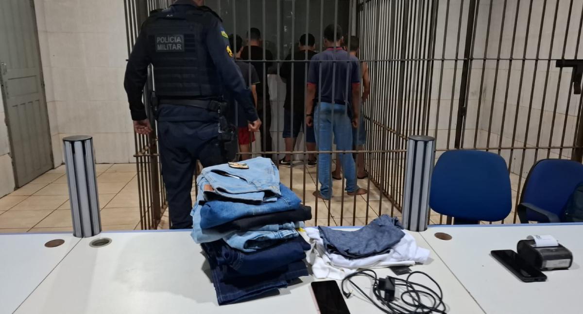 Adolescentes são apreendidos e homem é preso por receptação em Porto Velho