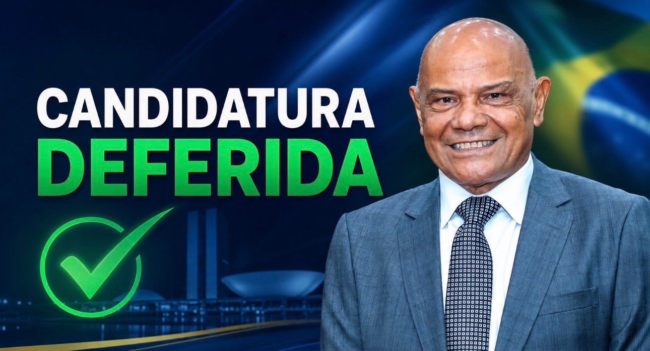 Agora é oficial: Justiça Eleitoral defere candidatura de Pastor Evanildo a deputado federal