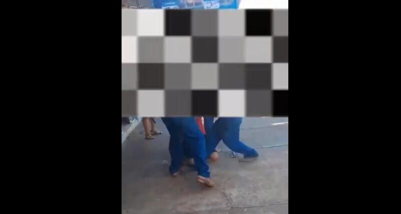 Assista: moradores perseguem e imobilizam suspeito de roubo contra idoso em Vilhena