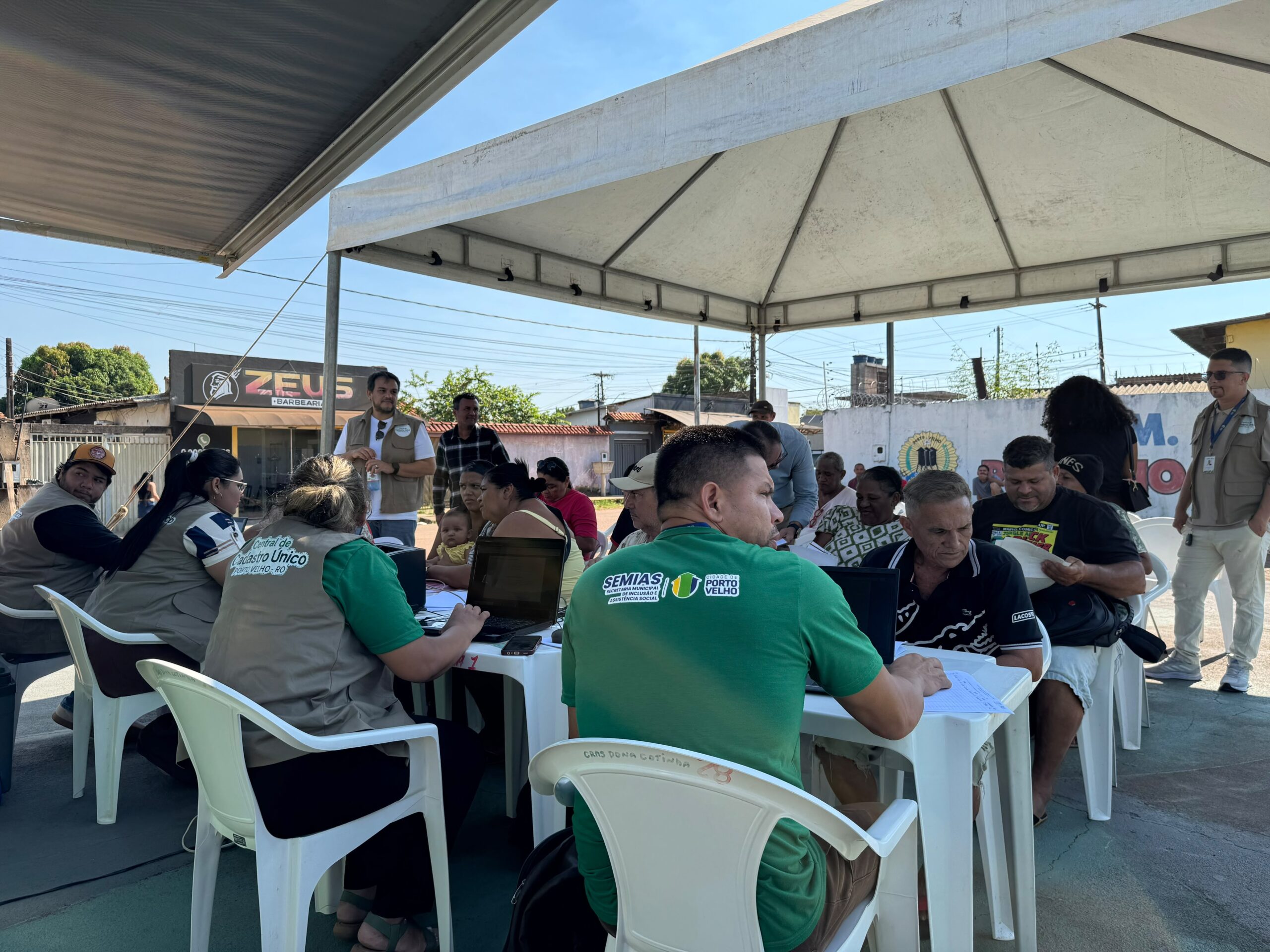 CadÚnico no Seu Bairro aproxima serviços públicos das famílias em Porto Velho