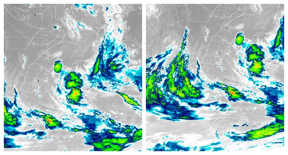 Ciclone extratropical ameaça o Rio Grande do Sul com vendavais destrutivos, tempestades severas e risco de tornados