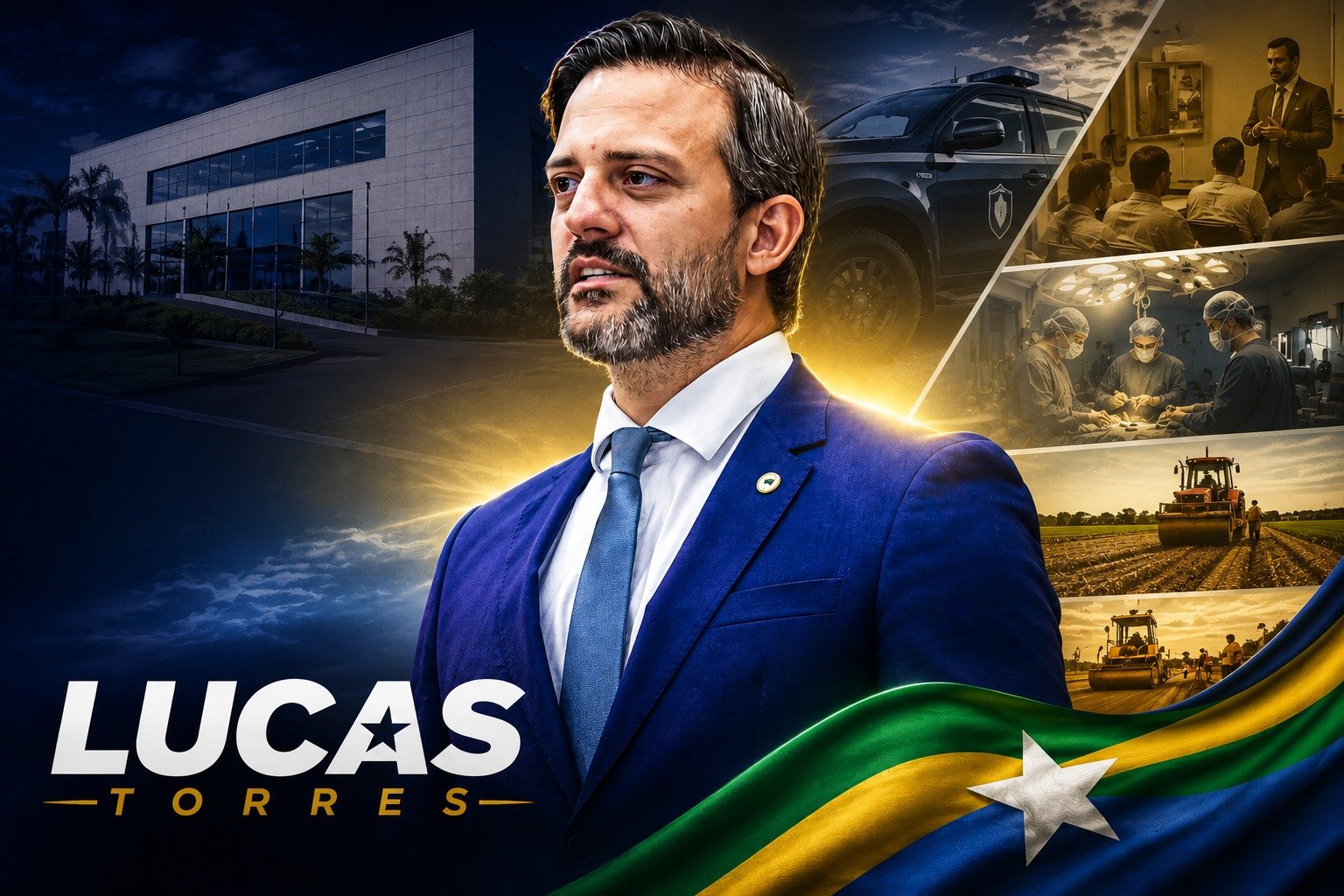 Com mandato de entregas, Delegado Lucas Torres ganha força no PL e entra na campanha pela reeleição com resultados para mostrar