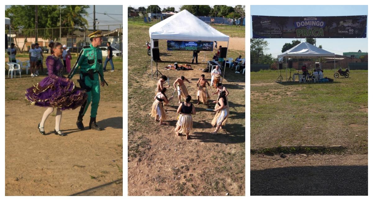 Domingo na Praça reúne moradores com saúde e lazer