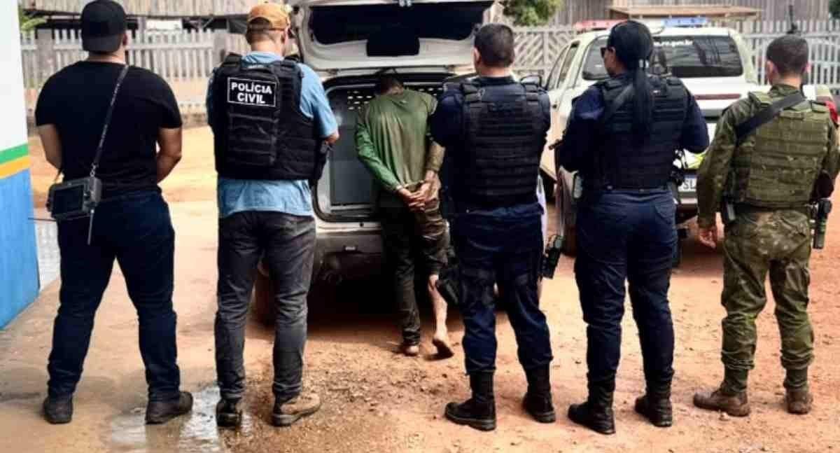 Foragido da Delegacia de Extrema é recapturado em Vista Alegre do Abunã