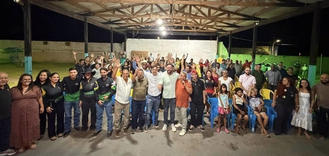 Jaime Gazola e Paulo Moraes reúnem multidão e lideranças em Jaci-Paraná