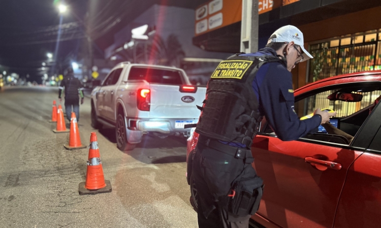 Operação Lei Seca aborda mais de 1,2 mil motoristas e flagra 57 crimes de embriaguez em Rondônia