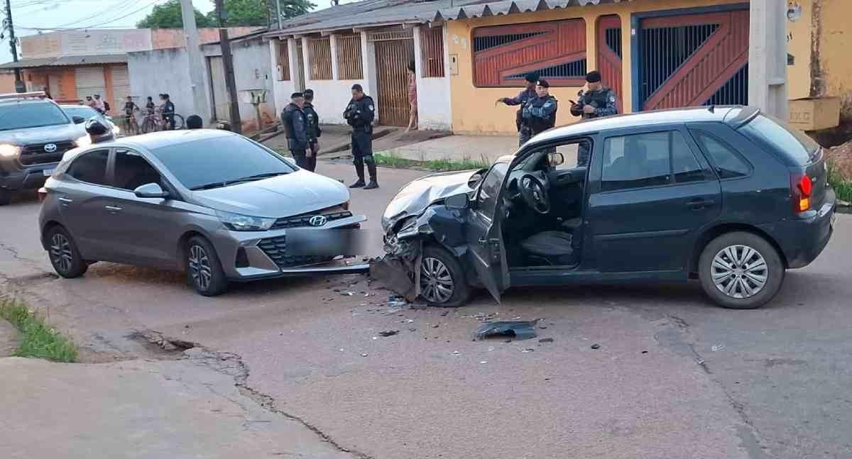 Perseguição encerra com dois suspeitos baleados na zona sul de Porto Velho