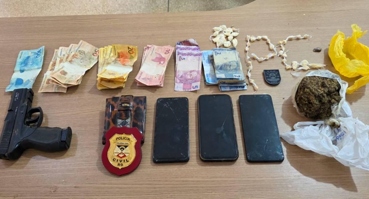 Polícia Civil prende dupla e apreende mais de 230 kg de drogas em área rural de Rio Crespo