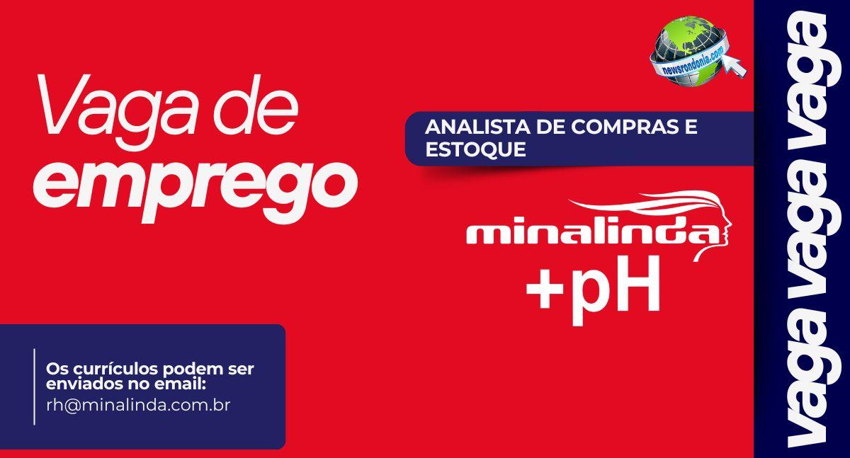 Vaga de emprego | Analista de Compras e Estoque