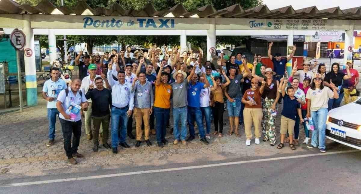 Acompanhada de prefeito, vereadores e lideranças, Sílvia Cristina faz caminhada em Nova União