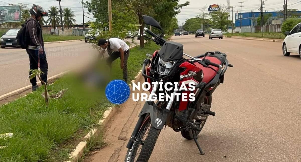 Colisão entre duas motocicletas deixa feridos na Avenida Imigrantes em Porto Velho