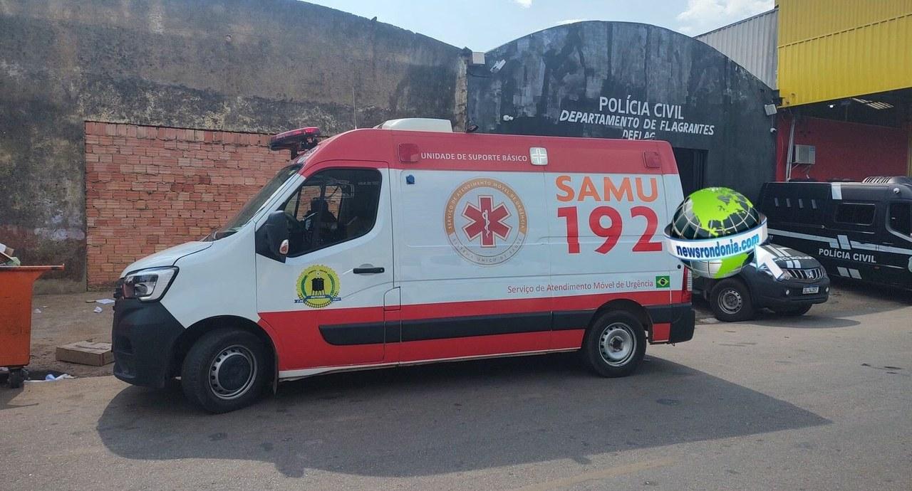 Criança de três anos é socorrida depois de se engasgar com biscoito no bairro Nova Esperança em Porto Velho