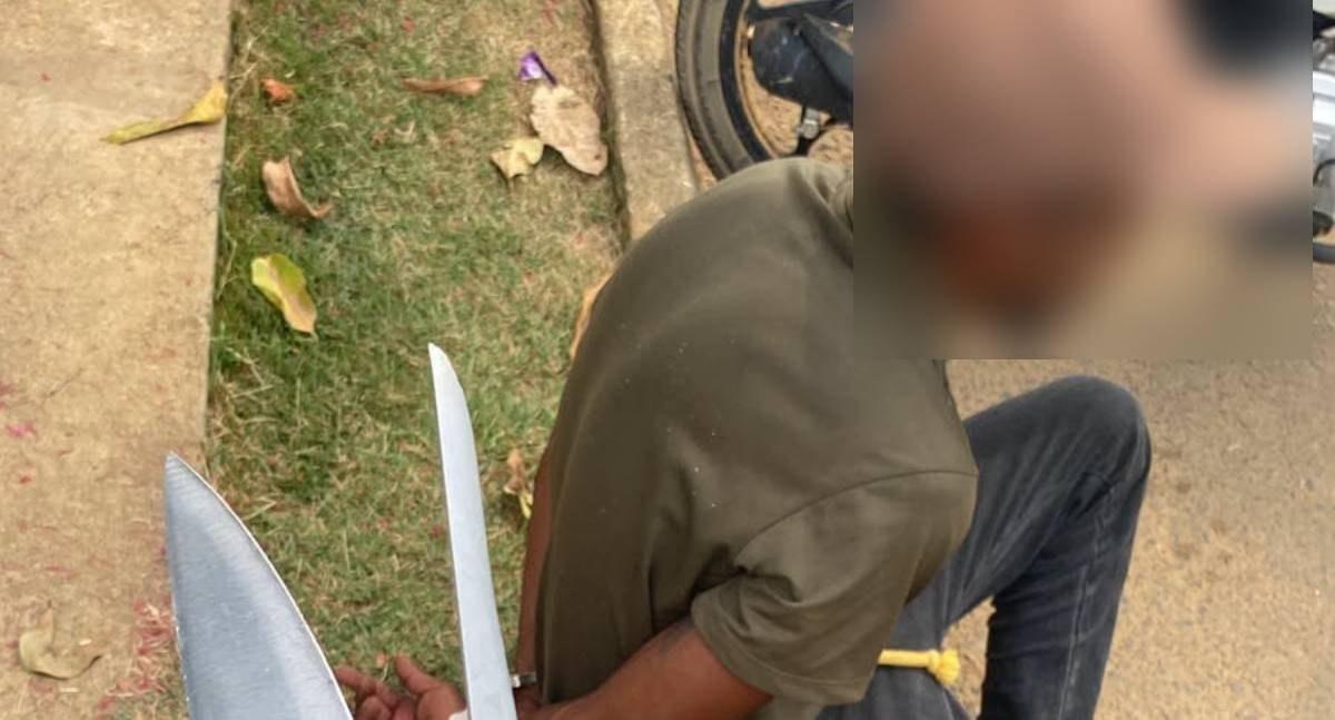 Homem armado com faca é preso depois de invadir creche em município rondoniense