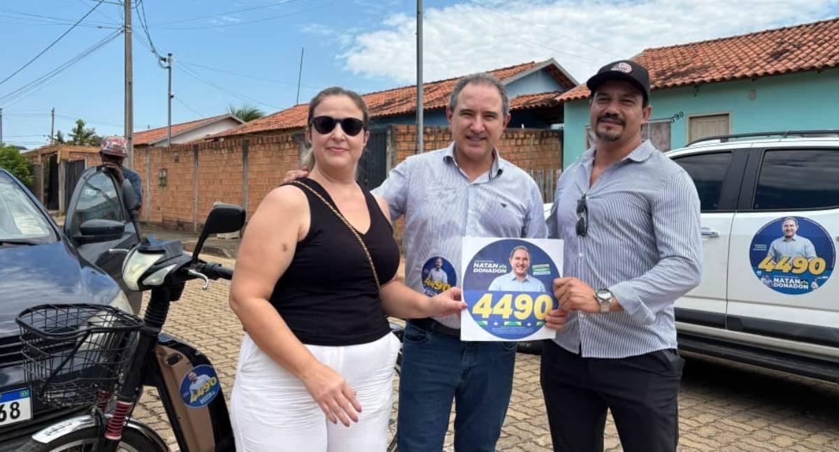 Natan Donadon visita Ariquemes, reencontra parceiros e relembra investimentos destinados ao município