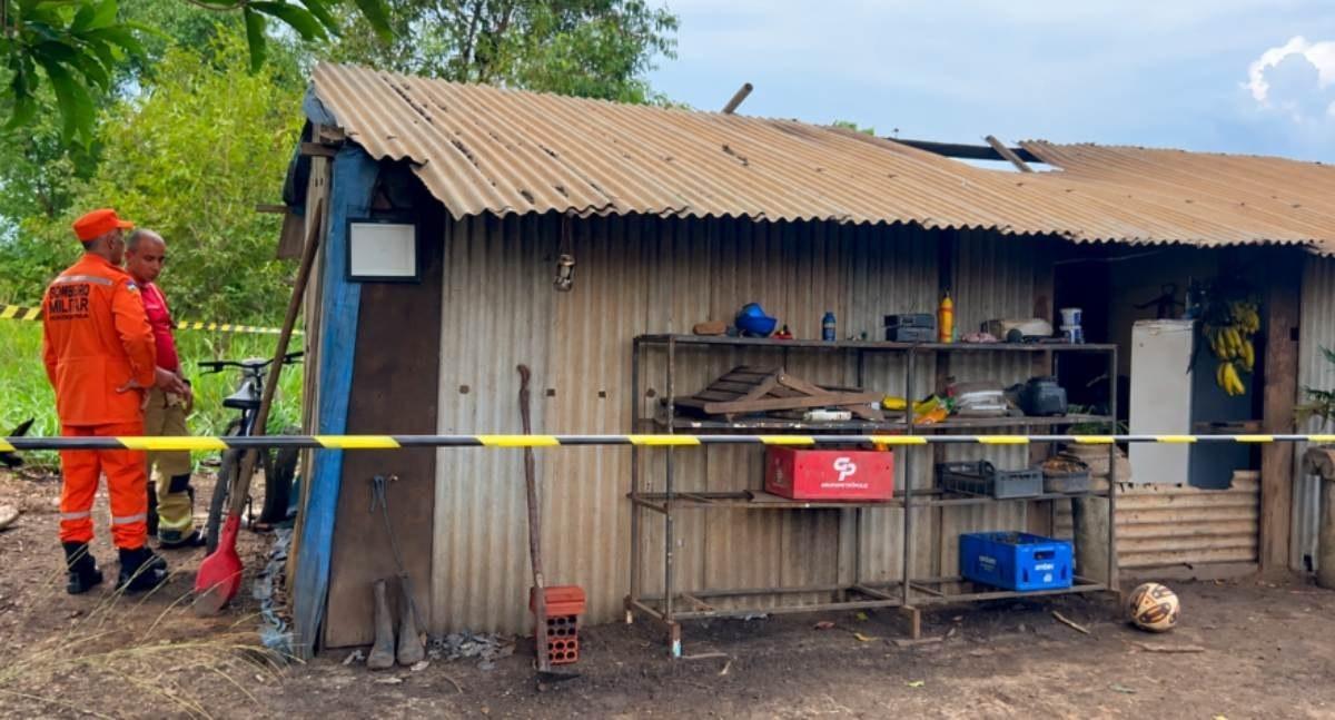 Pai e filha morrem depois de descarga elétrica atingir residência na zona Leste de Porto Velho