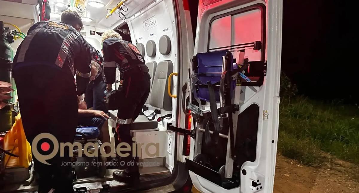 Briga de casal encerra com homem esfaqueado e mulher ferida na zona leste da capital