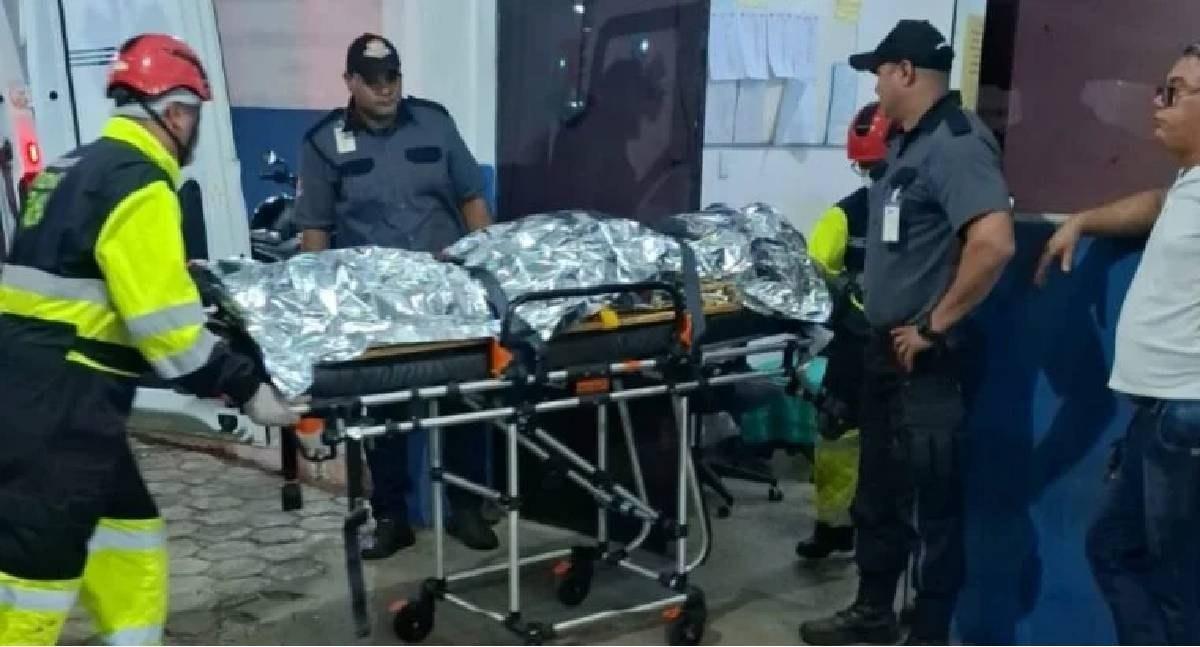 Casal fica ferido depois de motocicleta atingir cachorro na BR-364, em Porto Velho