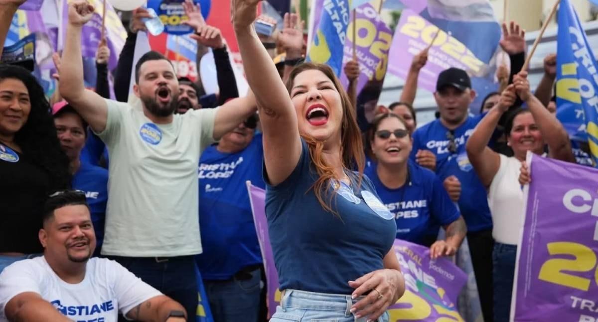 Cristiane Lopes é a deputada federal mais votada do Podemos e assegura reeleição