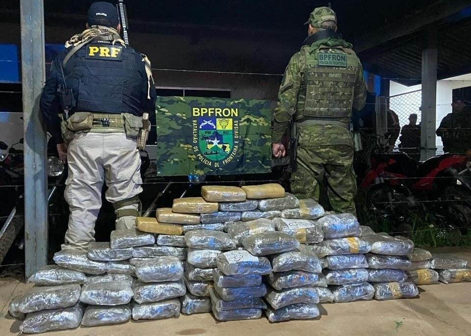 Mais de 100 kg de skunk são apreendidos em Nova Mutum Paraná durante operação policial; prejuízo ao tráfico ultrapassa R$ 1,3 milhão