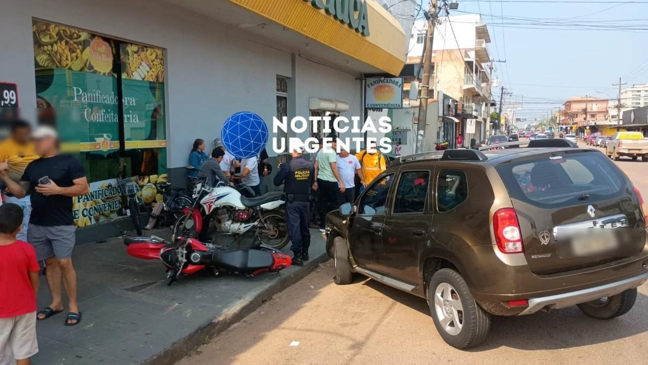 Motorista é preso após acidente com vários veículos na Avenida Calama – VEJA O VÍDEO