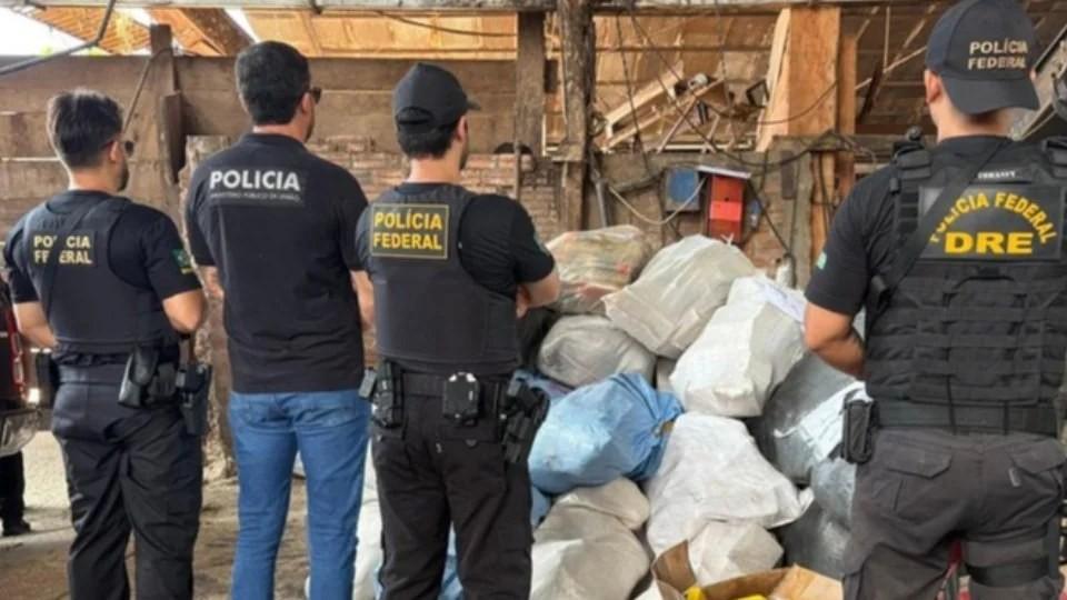 PF destrói mais de 1,3 tonelada de drogas em Rondônia