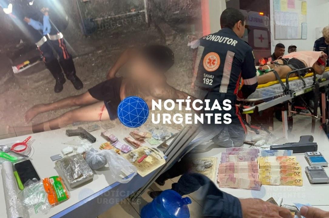 Suspeito pula de prédio para escapar da PM, porém acaba detido