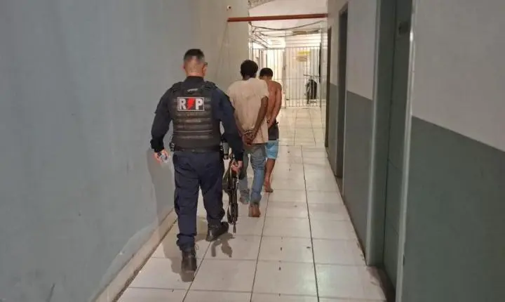1º BPM recupera objetos furtados e conduz dois suspeitos em Porto Velho