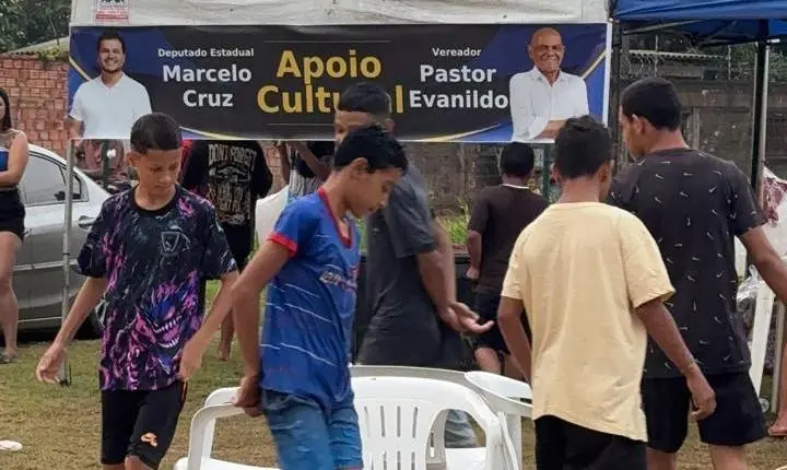 Ação social promovida por Juarez reúne crianças em programação especial pelo Dia das Crianças