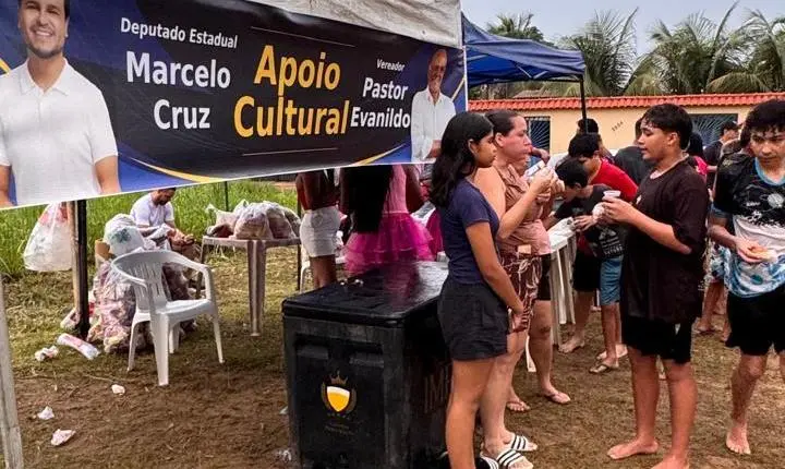 Ação social promovida por Juarez reúne crianças em programação especial pelo Dia das Crianças