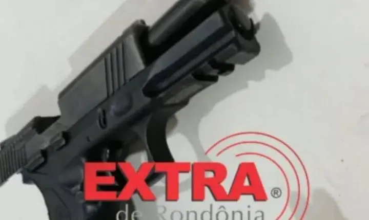 Adolescente é apreendido com pistola e munições depois de perseguição em RO