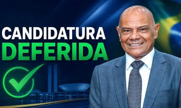 Agora é oficial: Justiça Eleitoral defere candidatura de Pastor Evanildo a deputado federal